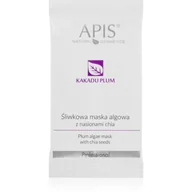 Maseczki do twarzy - Apis Professional Maska algowa śliwkowa z nasionami chia Kakadu Plum Professional SASZETKA 15g - miniaturka - grafika 1