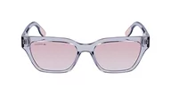 Okulary przeciwsłoneczne - Lacoste Okulary przeciwsłoneczne damskie, jasnoszary, Rozmiar uniwersalny - miniaturka - grafika 1