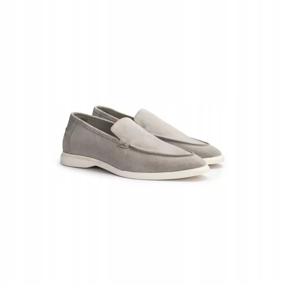 LLOYD STRIDE FLEX Mokasyny Buty Męskie Slip-on Zamszowe Eleganckie 44