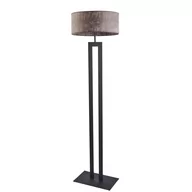 Lampy stojące - Lampa podłogowa LYSNE Kalifornia, 60 W, E27, beton-czarna, 161x40 cm - miniaturka - grafika 1