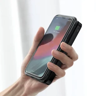 Baseus M36 Wireless Charger power bank 10000 mAh bezprzewodowa ładowarka Qi biały (PPALL-M3602) - Ładowarki do telefonów - miniaturka - grafika 9