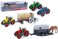 Samochody i pojazdy dla dzieci - Traktor metal z napędem MIX - miniaturka - grafika 1