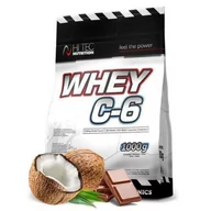 Odżywki białkowe - HI TEC Whey C-6 1000g Czekolada Kokos - miniaturka - grafika 1