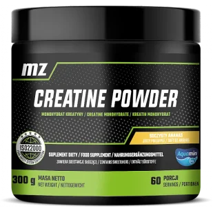 MZ-STORE CREATINE POWDER MONOHYDRAT KREATYNY W PROSZKU 300 GRAM - Kreatyna - miniaturka - grafika 1