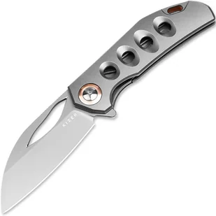 Kizer Liner Lock Hawk Carlos Elstner S45VN Tytan Ki4683A2 - Scyzoryki - miniaturka - grafika 1