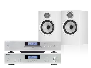 Rotel A11 Tribute (srebrny) + CD11 Tribute (srebrny) + 606 S3 (biały) - Zestawy stereo - miniaturka - grafika 1