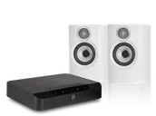 Zestawy stereo - Bluesound POWERNODE EDGE (czarny) + 607 S3 (biały) - miniaturka - grafika 1