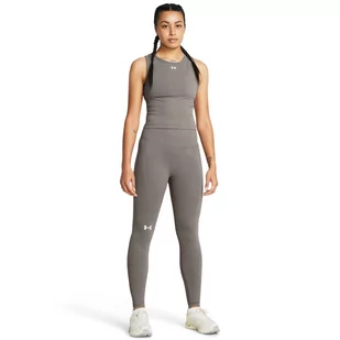 Damskie legginsy treningowe Under armour UA Train Seamless Legging - szare - UNDER ARMOUR - Spodnie sportowe damskie - miniaturka - grafika 1