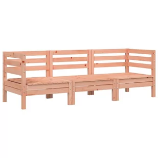 Ogrodowa sofa 3-osobowa, lite drewno daglezjowe Lumarko! - Sofy ogrodowe - miniaturka - grafika 3