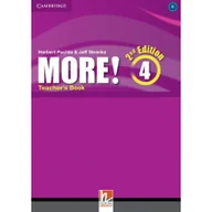 Książki do nauki języka angielskiego - More! 4 Teacher's Book - Jeff Stranks - miniaturka - grafika 1