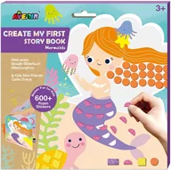 Prace ręczne dla dzieci - Russell Książeczka z mozaikami - Syrenki - miniaturka - grafika 1