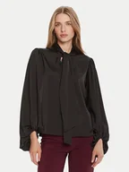 Bluzki damskie - Rinascimento Bluzka CFC0126202003 Czarny Loose Fit - miniaturka - grafika 1