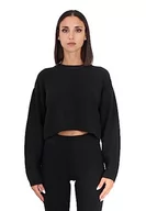 Swetry damskie - Bestseller A/S Damski sweter ONLMALAVI L/S Cropped KNT NOOS, Black/Stripes:Wide/Pumice Stone, XXL, Black/Stripes:wide/Pumice Stone, XXL - miniaturka - grafika 1