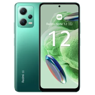 Xiaomi Redmi Note 12 5G 6GB/128GB Dual Sim Zielony - Telefony komórkowe Xiaomi Redmi Note 12 5G 6GB/128GB Dual Sim Zielony - Telefony komórkowe - miniaturka - grafika 1