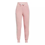 Odzież sportowa dziecięca - Spodnie dresowe dziewczęce Under Armour Rival Fleece Joggers - miniaturka - grafika 1