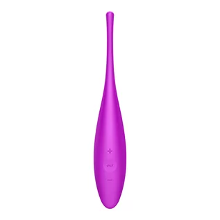 Wibratory i masażery - Satisfyer Satisfyer Twirling Joy with Bluetooth and App Fuchsia - grafika 1