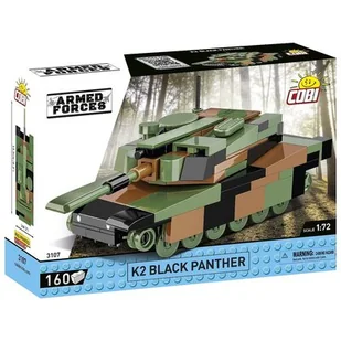 Klocki K2 BLACK PANTHER 160 elementów Cobi Klocki - Zabawki konstrukcyjne - miniaturka - grafika 1