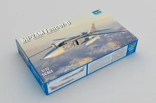 Trumpeter Sowiecki samolot bombowo-szturmowy Su-24M Fencer-D 01673 - Modele do sklejania - miniaturka - grafika 1