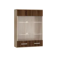 Witryny - Witryna Wisząca SLR-06 Solar MebloCross Craft Biały / Grafit Mat - miniaturka - grafika 1