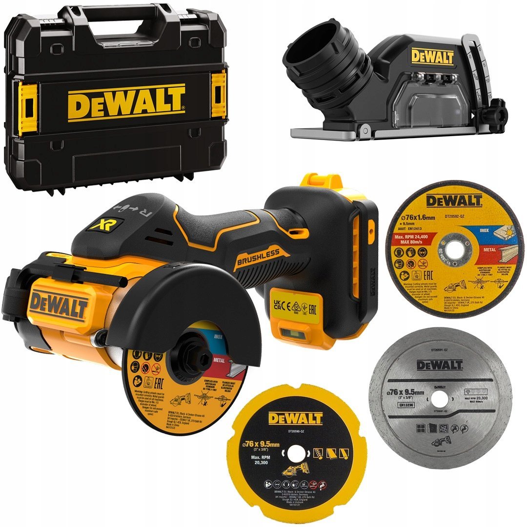 DEWALT Szlifierka kątowa 76mm 18V DCG430N BL