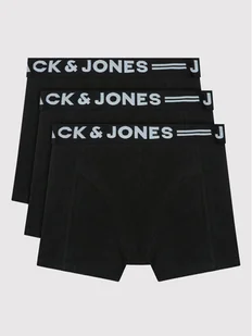 Jack&Jones Junior Komplet 3 par bokserek Sense 12149293 Czarny - Majtki dla dzieci - miniaturka - grafika 1