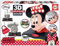Puzzle - Educa Puzzle 3D Rzeźba Minnie edycja kolorowa - miniaturka - grafika 1