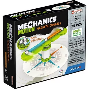GeoMag Klocki magnetyczne Mechanics Motion Kompas GXP-790462 - Klocki - miniaturka - grafika 2