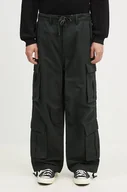 Spodnie męskie - Vans spodnie bawełniane Premium Classics LX Baggy Cargo Pant kolor zielony proste VN000HMYD6P1 - miniaturka - grafika 1