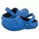 Buty dla chłopców - Klapki Classic Lined Clog K Blue Bolt 207010-4KZ (CR265-b) Crocs - miniaturka - grafika 1