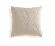 Poszewki na poduszki - Poszewka dekoracyjna 45x45 welurowa Feel beżowa - miniaturka - grafika 1