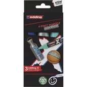 Zakreślacze - MULTI MARKER OCEANICZNE 3SZT, EDDING - miniaturka - grafika 1