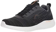 Buty sportowe męskie - Skechers 52504BLK Czarny - miniaturka - grafika 1