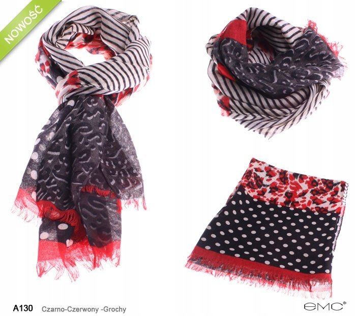 Szal PREMIUM WISKOZA Bandana OTULACZ Szalik PIEKNY