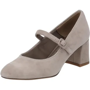 Tamaris Damskie czółenka z paskiem 1-22460-45 czółenka, szarobrązowa (taupe), 39 EU, szarobrązowy, 39 EU - Czółenka - miniaturka - grafika 1