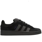 Sneakersy damskie - Buty Adidas Sneakersy Trampki Klasyczne Modne Wygodne Skórzane Czarne Stylowe Campus 00s Black ID2064 40 2/3 - miniaturka - grafika 1