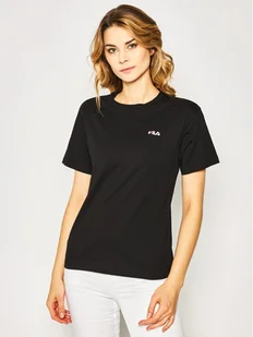 Fila T-Shirt Eara 687469 Czarny Regular Fit - Koszulki i topy damskie - miniaturka - grafika 1