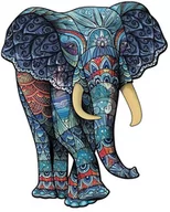 Puzzle - Puzzle Drewniane Dla Dorosłych Prezent Słoń A3 - miniaturka - grafika 1