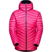Kurtki i kamizelki sportowe damskie - Kurtka MAMMUT Broad Peak IN Hooded W pink/marine M - miniaturka - grafika 1