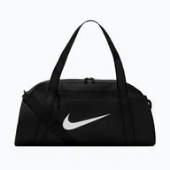 Torebki damskie - Torba ttreningowa damska Nike Gym Club 24 l black/black/white WYSYŁKA W 24H 30 DNI NA ZWROT - miniaturka - grafika 1