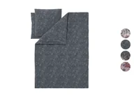 Pościel - LIVARNO® Pościel dwustronna z mikrowłókna satynowowego, 160 x 200 cm - miniaturka - grafika 1