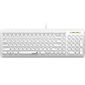 Klawiatury - Genius Slimstar Q200 CZ/SK (31310020413) Biała - miniaturka - grafika 1
