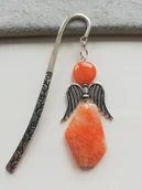 Zakładki do książek - DUŻA ZAKŁADKA DO KSIĄŻKI DUŻY ANIOŁ AGAT - miniaturka - grafika 1