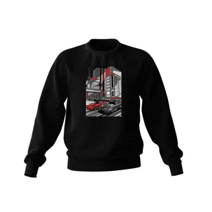 Czarna bluza RIVALS-XL - Odzież do sportów motorowych - miniaturka - grafika 1