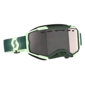 Gogle narciarskie - Gogle na Skuter Śnieżny Scott Fury Ciemnozielony/Miętowozielony - miniaturka - grafika 1