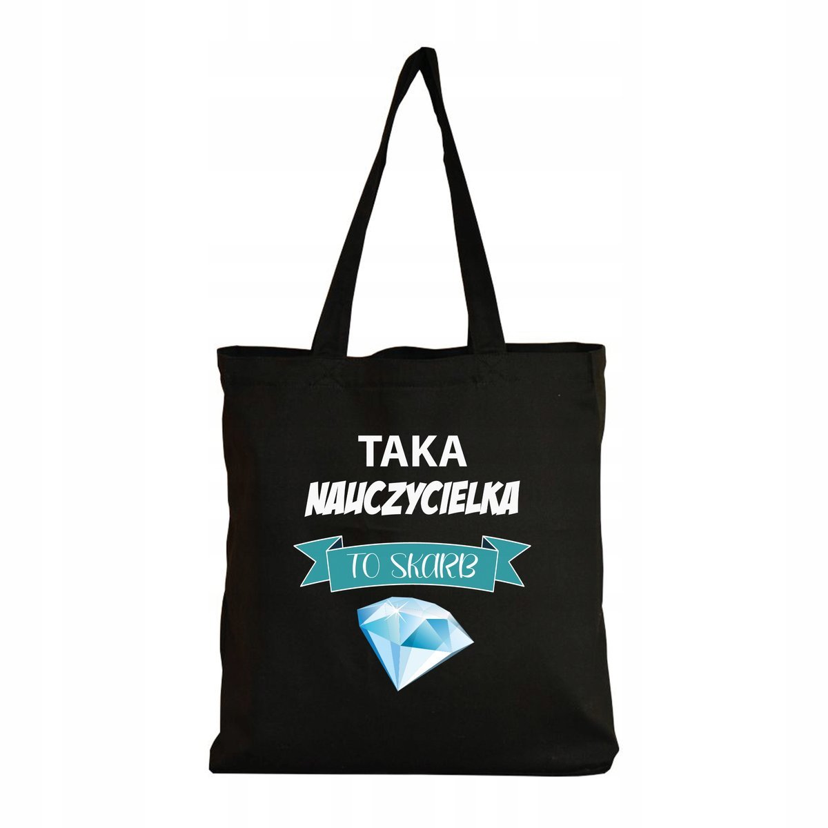 Eko Torba na ramię Zakupy Shopper Torebka Bawełniana Eco Dla Nauczyciela