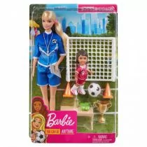 Mattel Barbie Trenerka piłki nożnej zestaw GLM47 p6 - Akcesoria dla lalek - miniaturka - grafika 1