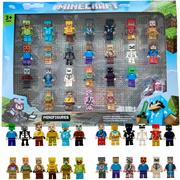 Figurki dla dzieci - Klocki Mini Figurki Ludziki Minecraft 24 Sztuk + Akcesoria - miniaturka - grafika 1