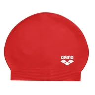 Pływanie - Czepek Pływacki Arena Soft Red-White - miniaturka - grafika 1