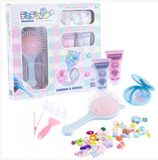 Lusterko i Szczotka do dekorowania