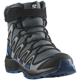 Dziecięce buty zimowe Salomon Xa Pro V8 Winter Waterproof Rozmiar butów (UE): 36 / Kolor: niebieski - Buty dla chłopców - miniaturka - grafika 1